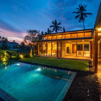 Rental of a premium villa with rice field view, Kecamatan area, Ubud, Bali, Indonesia